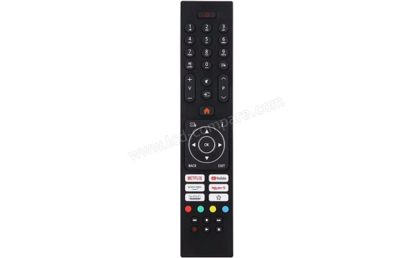 EDENWOOD ED43A05UHD-VE - T&eacute;l&eacute;commande