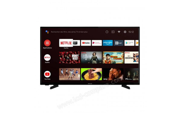 EDENWOOD ED43C02UHD-VE - Vue de face