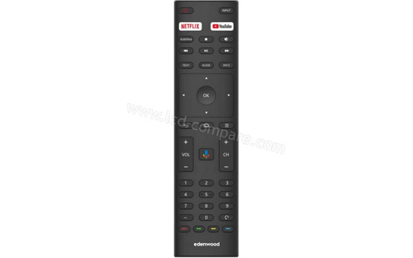 EDENWOOD ED43E00UHD-MM - T&eacute;l&eacute;commande