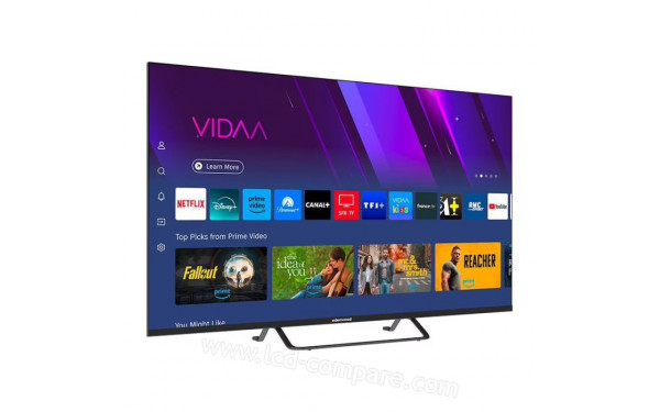 EDENWOOD ED43EA01UHD-EL - Vue 3/4 gauche