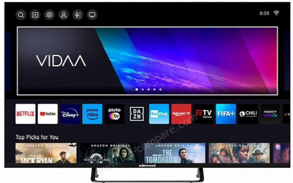 EDENWOOD ED43EA08UHD-EL - Vue de face