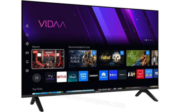 EDENWOOD ED43QV01FHD-EL - Vue 3/4 gauche
