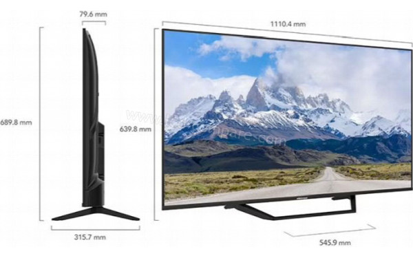 EDENWOOD ED50EA03UHD-EL - Dimensions
