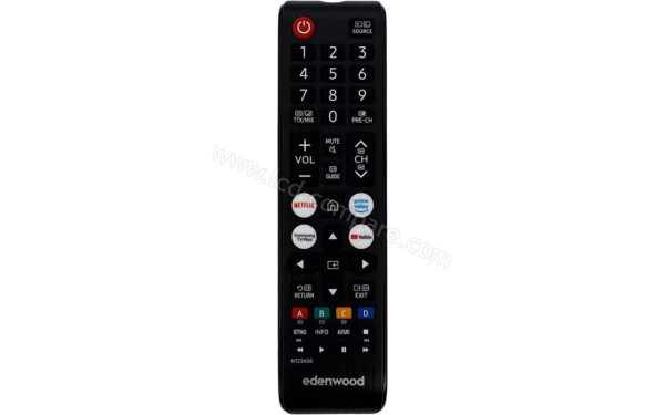 EDENWOOD ED50QT01FHD-RE - T&eacute;l&eacute;commande