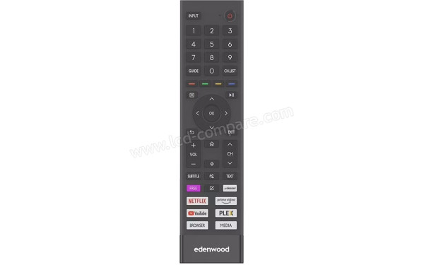 EDENWOOD ED55A03UHD-EL - T&eacute;l&eacute;commande