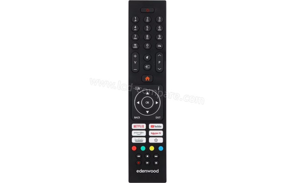 EDENWOOD ED55A04UHD-VE - T&eacute;l&eacute;commande