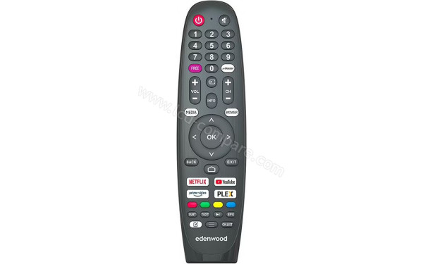 EDENWOOD ED55A09UHD-EL - T&eacute;l&eacute;commande