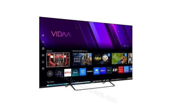 EDENWOOD ED55EA05UHD-EL - Vue 3/4 gauche