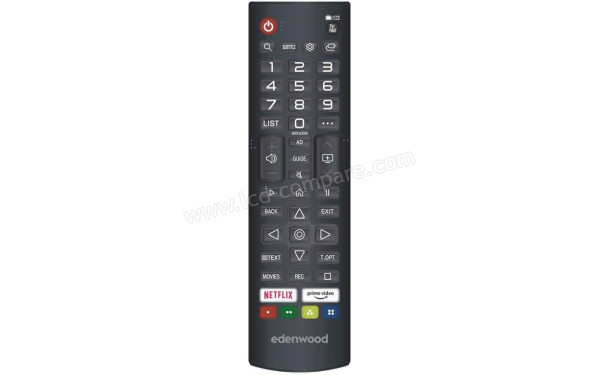 EDENWOOD ED65A00UHD-MM - T&eacute;l&eacute;commande