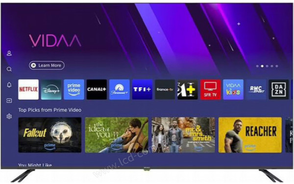 EDENWOOD ED65A13UHD-MM - Vue de face