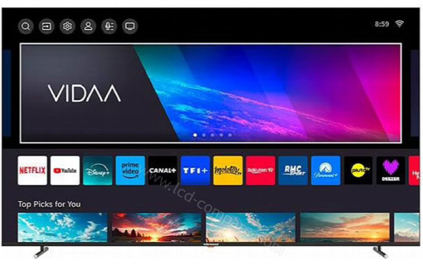 EDENWOOD ED75EA01UHD-EL - Vue de face