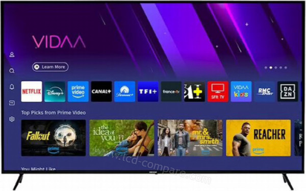 EDENWOOD ED75EA04UHD-RE - Vue de face