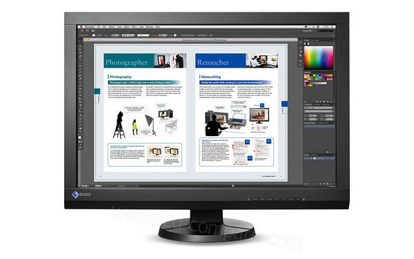 EIZO ColorEdge CX241-BK - Vue de face