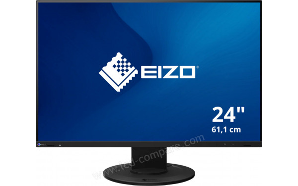 EIZO FlexScan EV2410R-BK - Vue de face