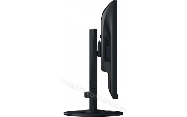 EIZO FlexScan EV2410R-BK - Vue de profil gauche