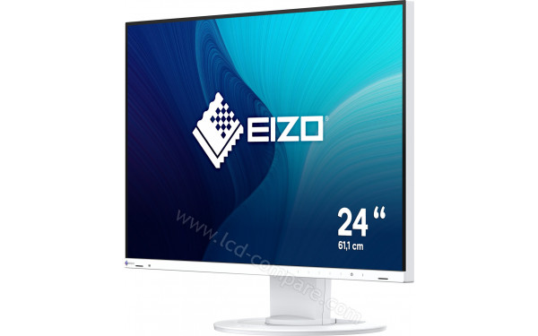 EIZO FlexScan EV2410R-WT - Vue 3/4 droite