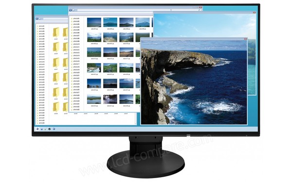 EIZO EV2451W-BK - Vue de face