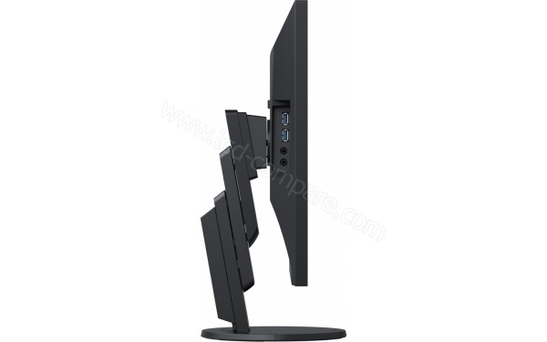 EIZO FlexScan EV2457-BK - Vue de profil standard