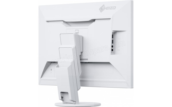 EIZO FlexScan EV2457-WT - Vue de l'arri&egrave;re sur le c&ocirc;t&eacute;