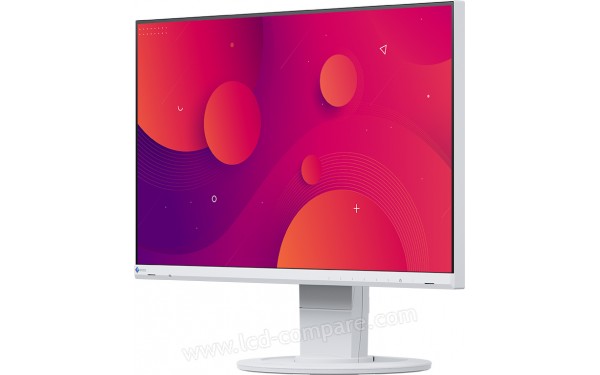 EIZO FlexScan EV2460-WT - Vue 3/4 droite