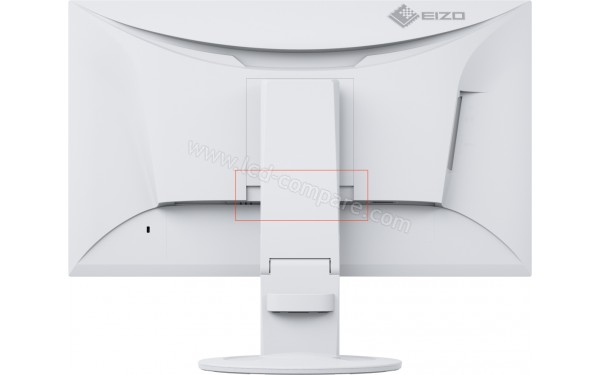 EIZO FlexScan EV2460-WT - Vue de l'arri&egrave;re