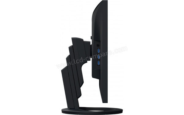 EIZO FlexScan EV2485-BK - Vue de profil gauche