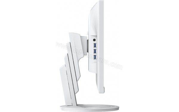 EIZO FlexScan EV2490-WT - Vue de profil gauche