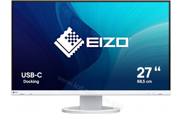 EIZO FlexScan EV2720S-WT - Vue de face