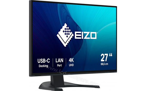 EIZO FlexScan EV2740X-BK - Vue 3/4 gauche