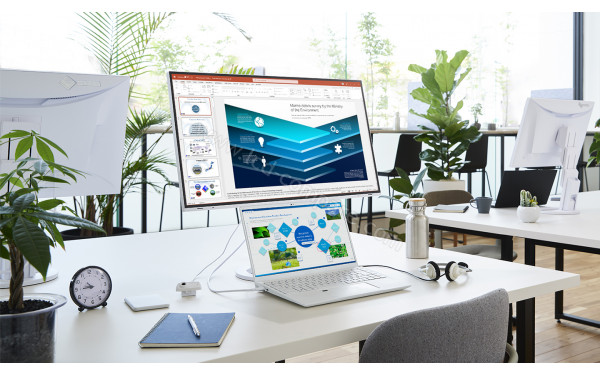EIZO FlexScan EV2781-WH - Mise en situation