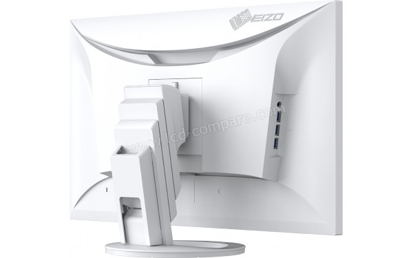 EIZO FlexScan EV2781-WH - Vue 3/4 arri&egrave;re