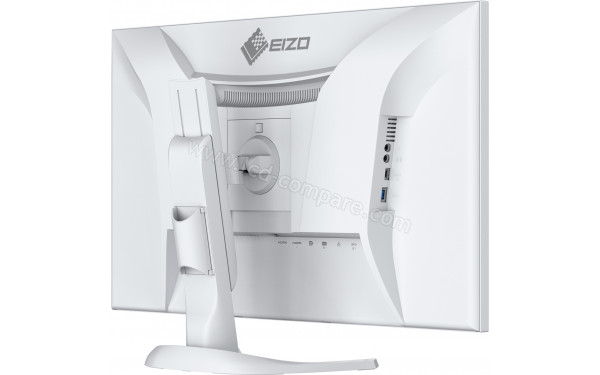 EIZO FlexScan EV3240X-WT - Vue 3/4 arri&egrave;re