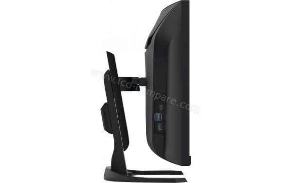 EIZO FlexScan EV3851X-BK - Vue de profil gauche