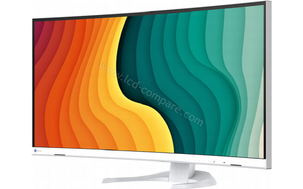EIZO FlexScan EV3851X-WT - Vue 3/4 droite