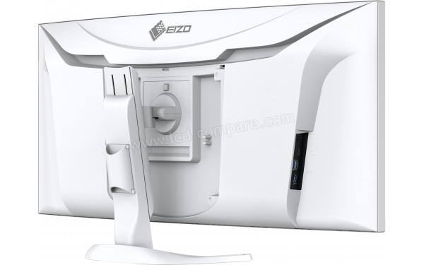 EIZO FlexScan EV3851X-WT - Vue 3/4 arri&egrave;re