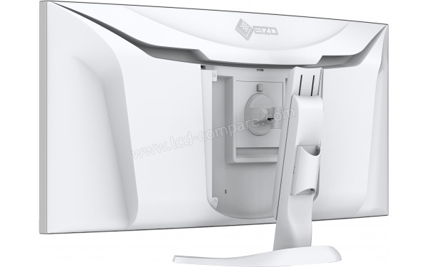 EIZO FlexScan EV3851X-WT - Vue 3/4 arri&egrave;re