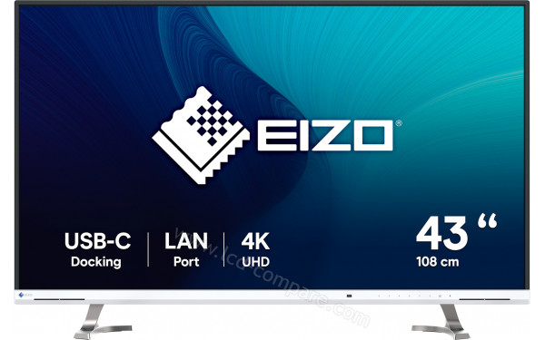 EIZO FlexScan EV4340X-WT - Vue de face