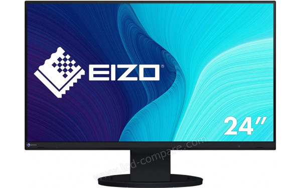 EIZO FlexScan EV2480-BK - Vue de face