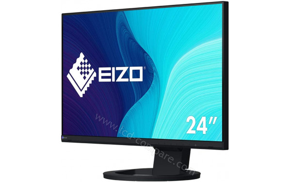 EIZO FlexScan EV2480-BK - Vue 3/4 droite