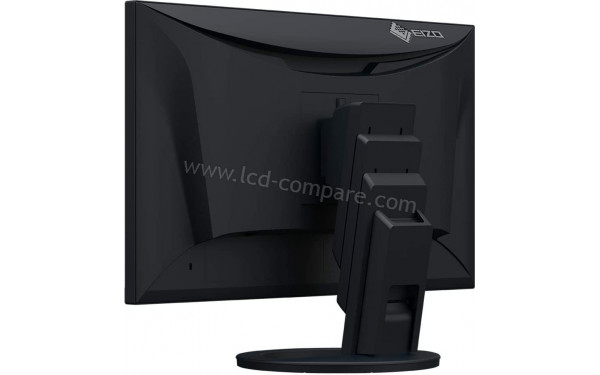 EIZO FlexScan EV2480-BK - Vue 3/4 arri&egrave;re