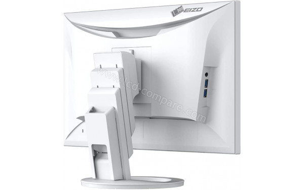 EIZO FlexScan EV2480-WT - Vue 3/4 arri&egrave;re