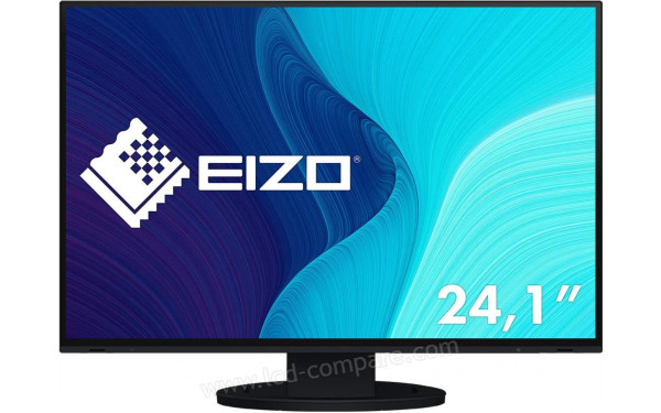 EIZO FlexScan EV2495-BK - Vue de face