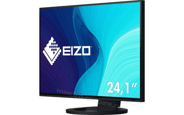 EIZO FlexScan EV2495-BK - Vue 3/4 droite