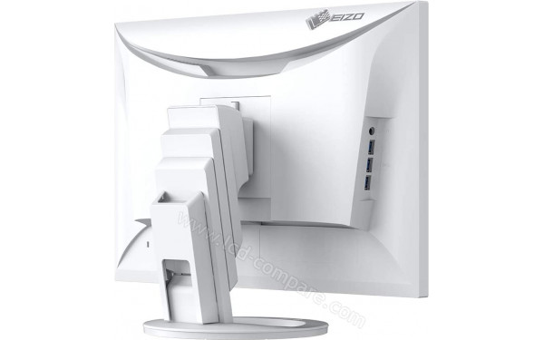 EIZO FlexScan EV2495-WT - Vue 3/4 arri&egrave;re