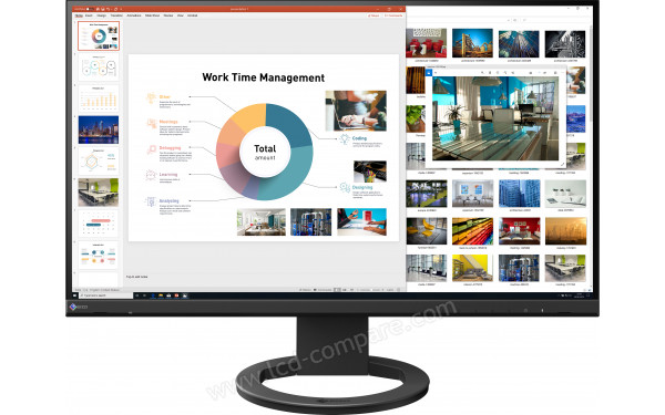 EIZO FlexScan EV2760-BK - Vue de face