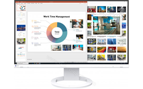 EIZO FlexScan EV2760-WT - Vue de face