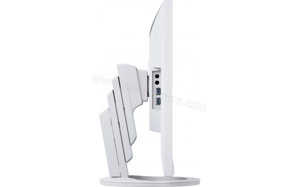 EIZO FlexScan EV2760-WT - Vue de profil gauche