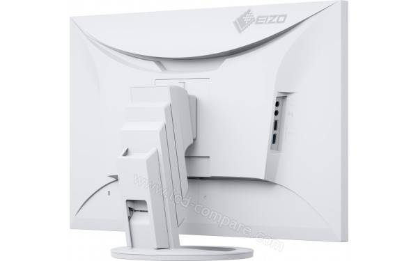 EIZO FlexScan EV2760-WT - Vue 3/4 arri&egrave;re