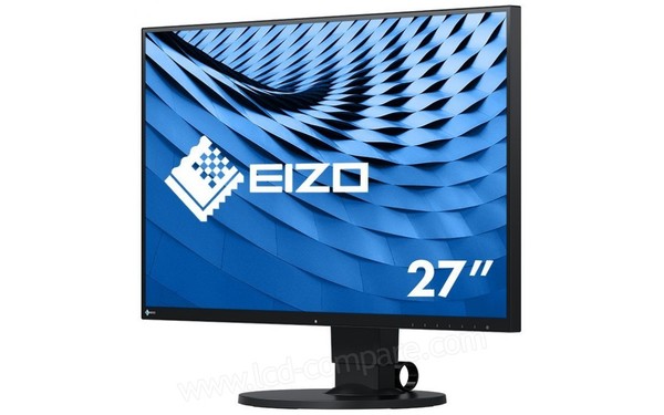 EIZO FlexScan EV2780-BK - Vue 3/4 droite