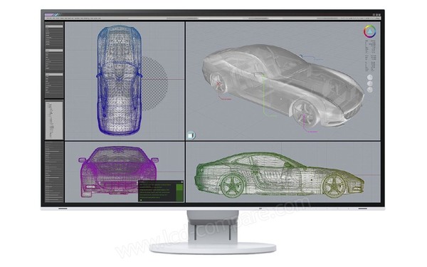 EIZO FlexScan EV2785-WT - Vue de face